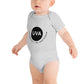 UvA Quicksand Short Sleeve Baby Bella+Cotton One Piece