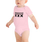 UvA XXX Baby short sleeve Bella+Cotton one piece