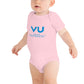 VU Amsterdam Legacy Short Sleeve Baby Bella+Cotton One Piece