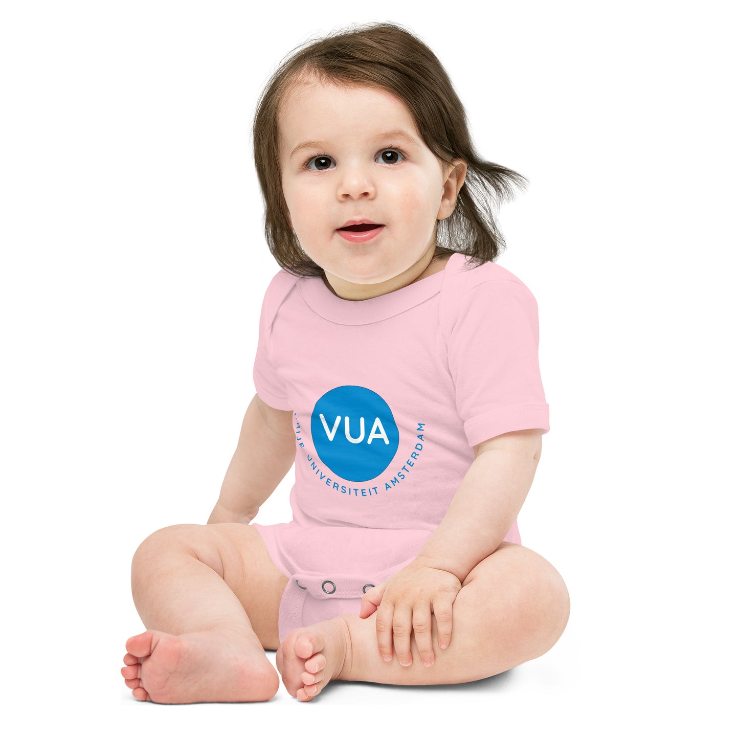 VU Amsterdam Quicksand Short Sleeve Baby Bella+Cotton One Piece