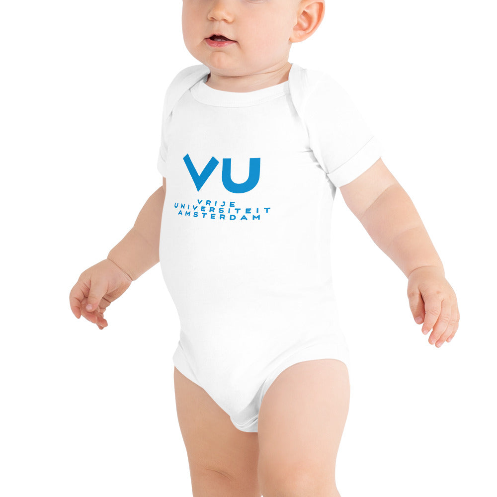 VU Amsterdam Legacy Short Sleeve Baby Bella+Cotton One Piece