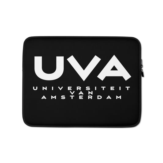 UvA Vortice Black Laptop Sleeve