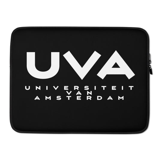 UvA Vortice Black Laptop Sleeve