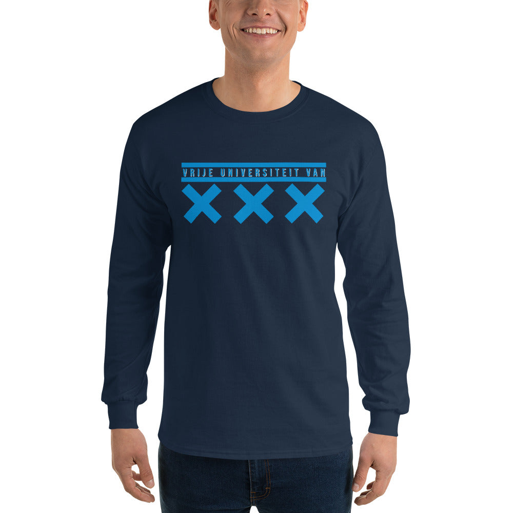 VU Amsterdam XXX Men’s Long Sleeve Gildan T-Shirt