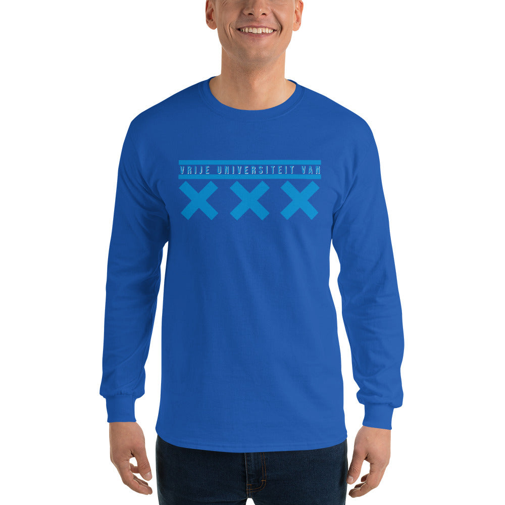 VU Amsterdam XXX Men’s Long Sleeve Gildan T-Shirt