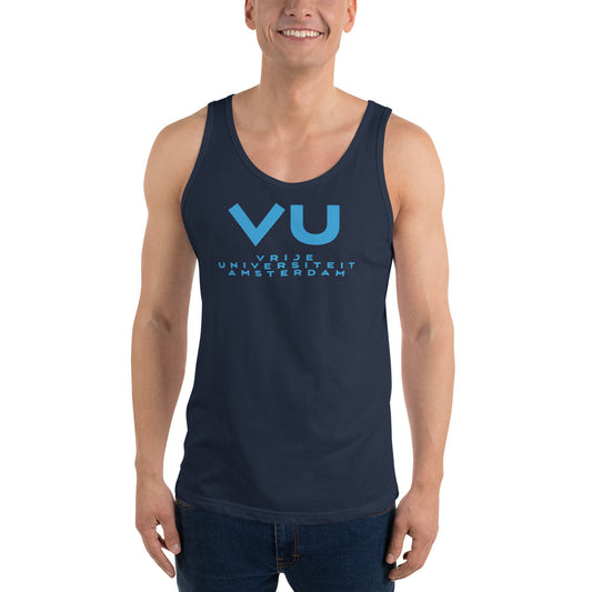 VU Amsterdam Vortice Men's Bella + Cotton Tank Top