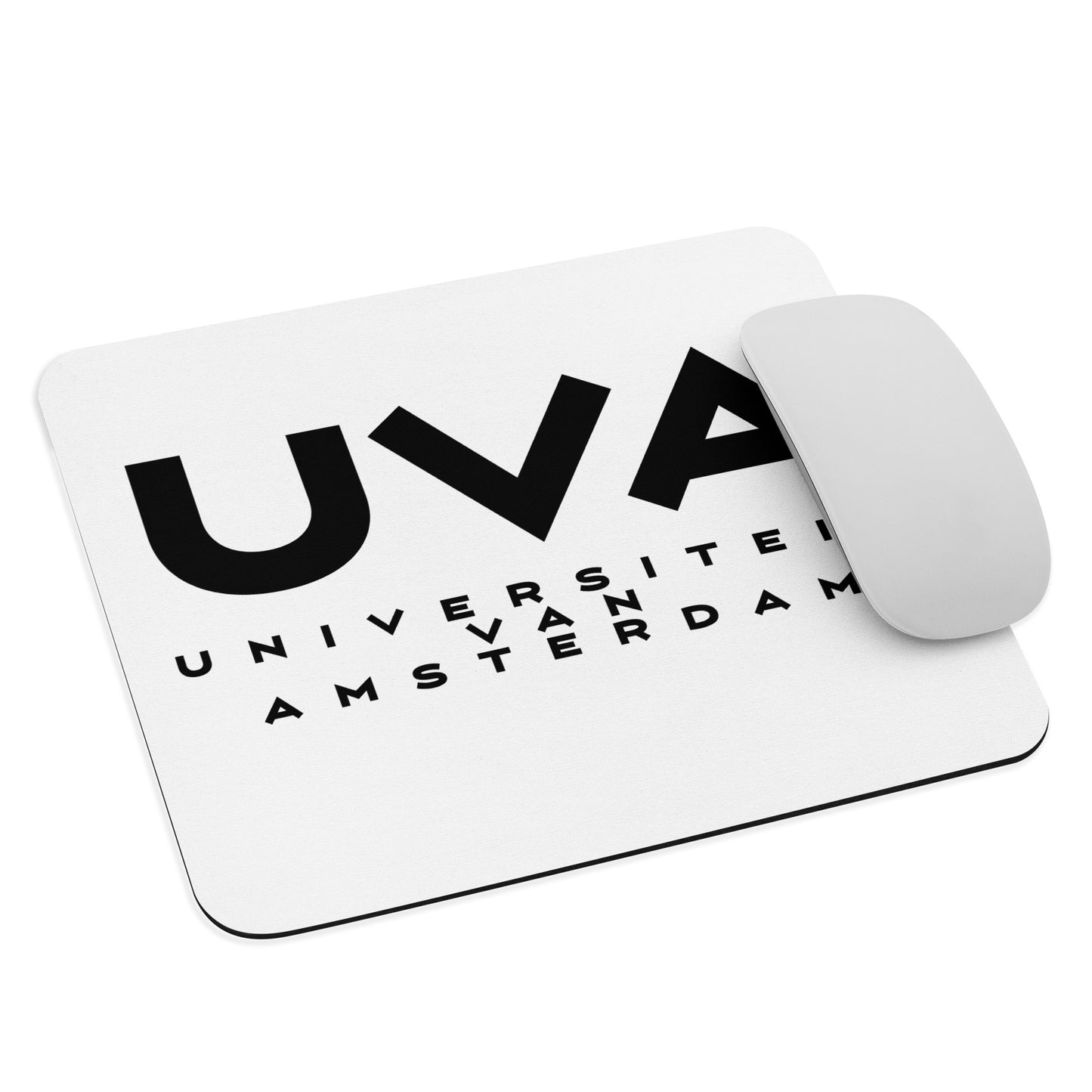 UvA Vortice White Mouse pad