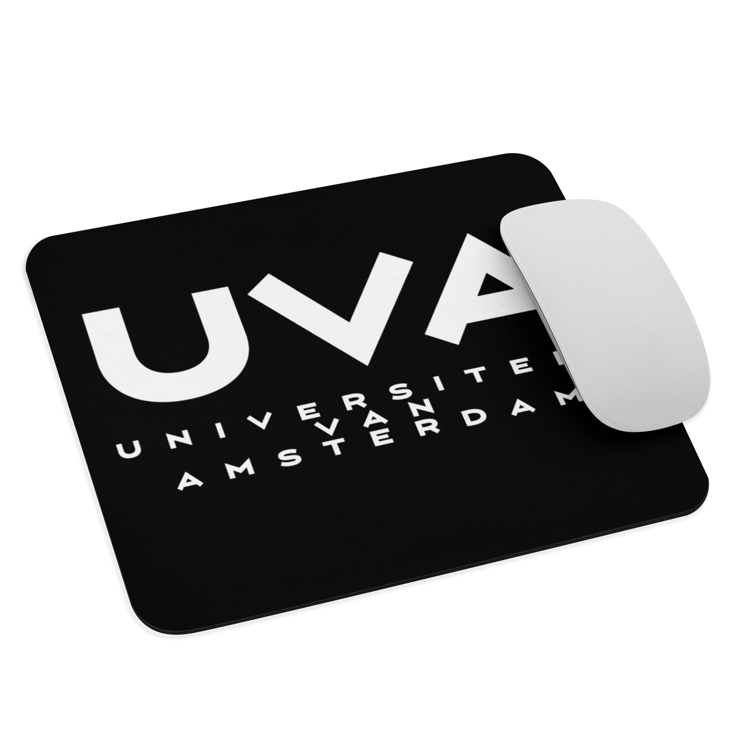 UvA Vortice Black Mouse pad