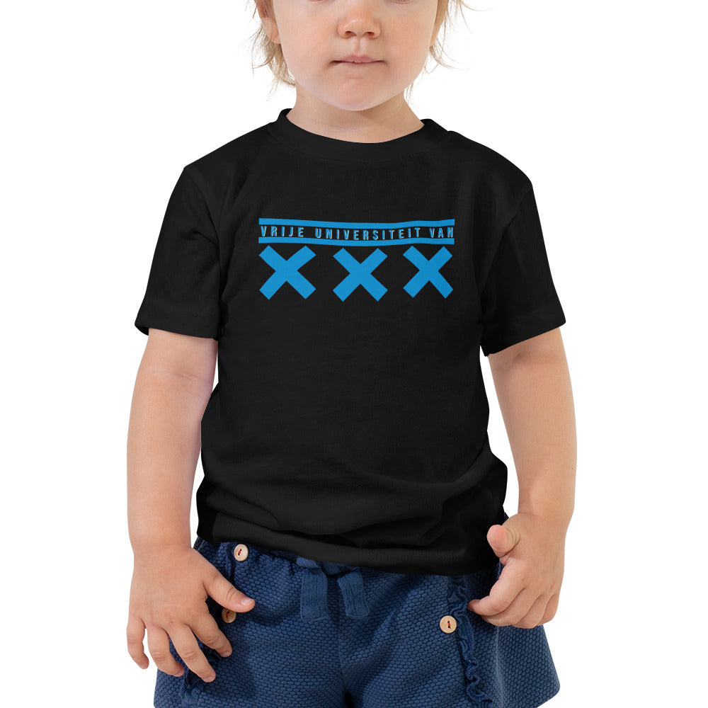 VU Amsterdam XXX Toddler Short Sleeve Bella+Canvas Tee