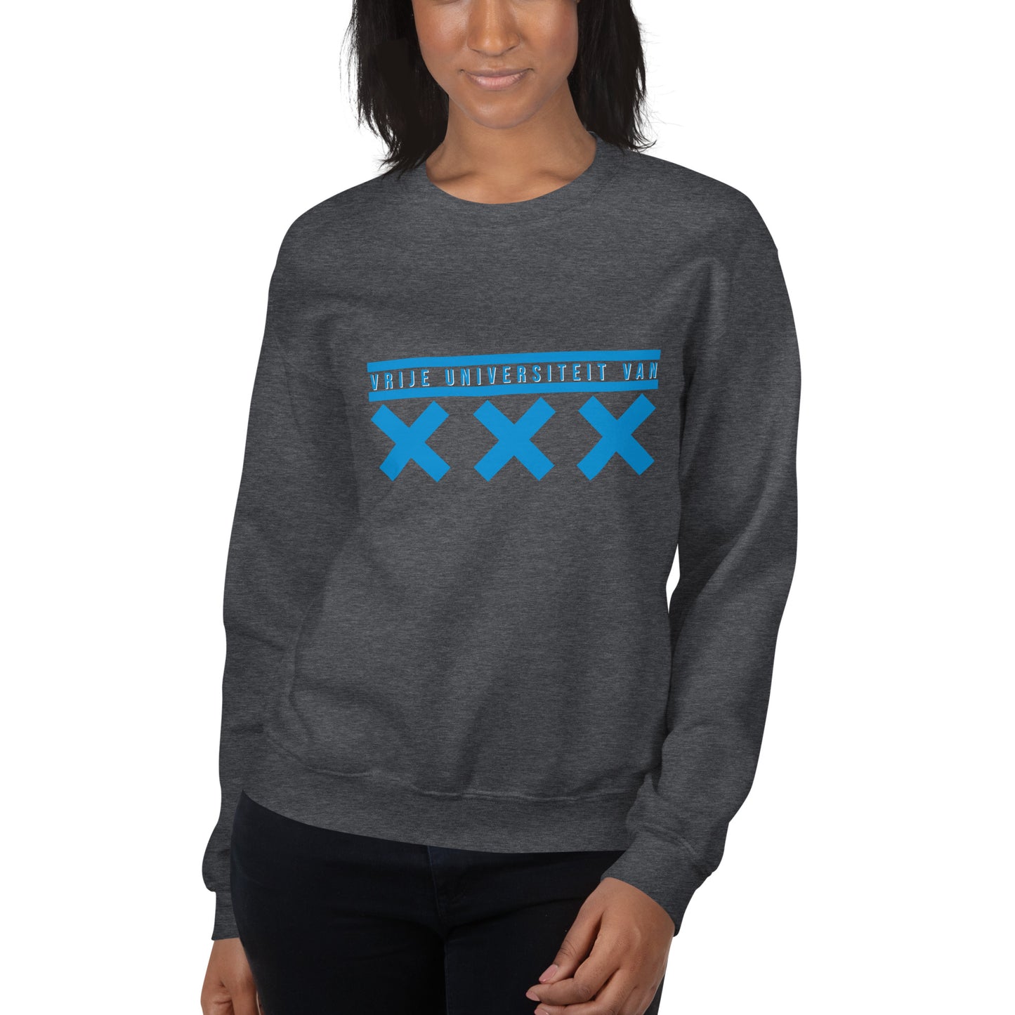 VU Amsterdam XXX Unisex Crewneck Gildan Sweatshirt