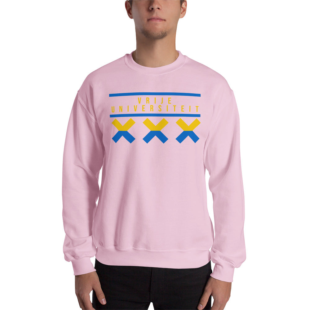 VU Amsterdam XXX Ukraine Unisex Crewneck Gildan Sweatshirt