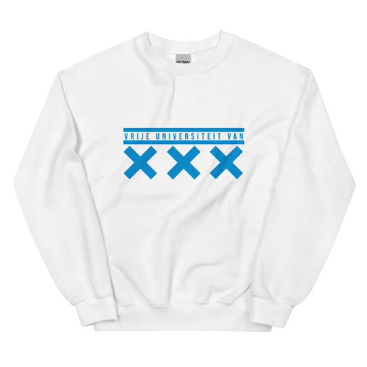 VU Amsterdam XXX Unisex Crewneck Gildan Sweatshirt