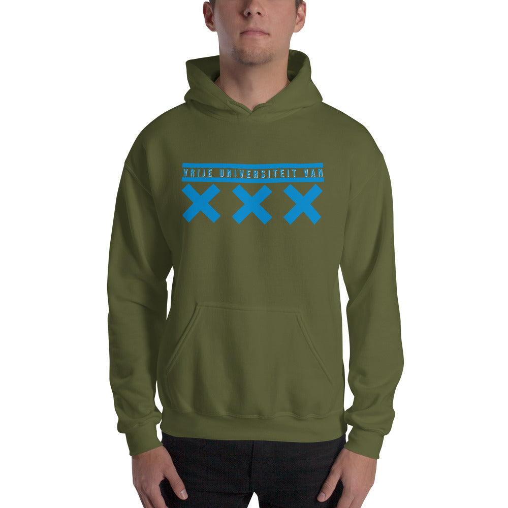 VU Amsterdam XXX Unisex Hoodie Gildan Sweatshirt