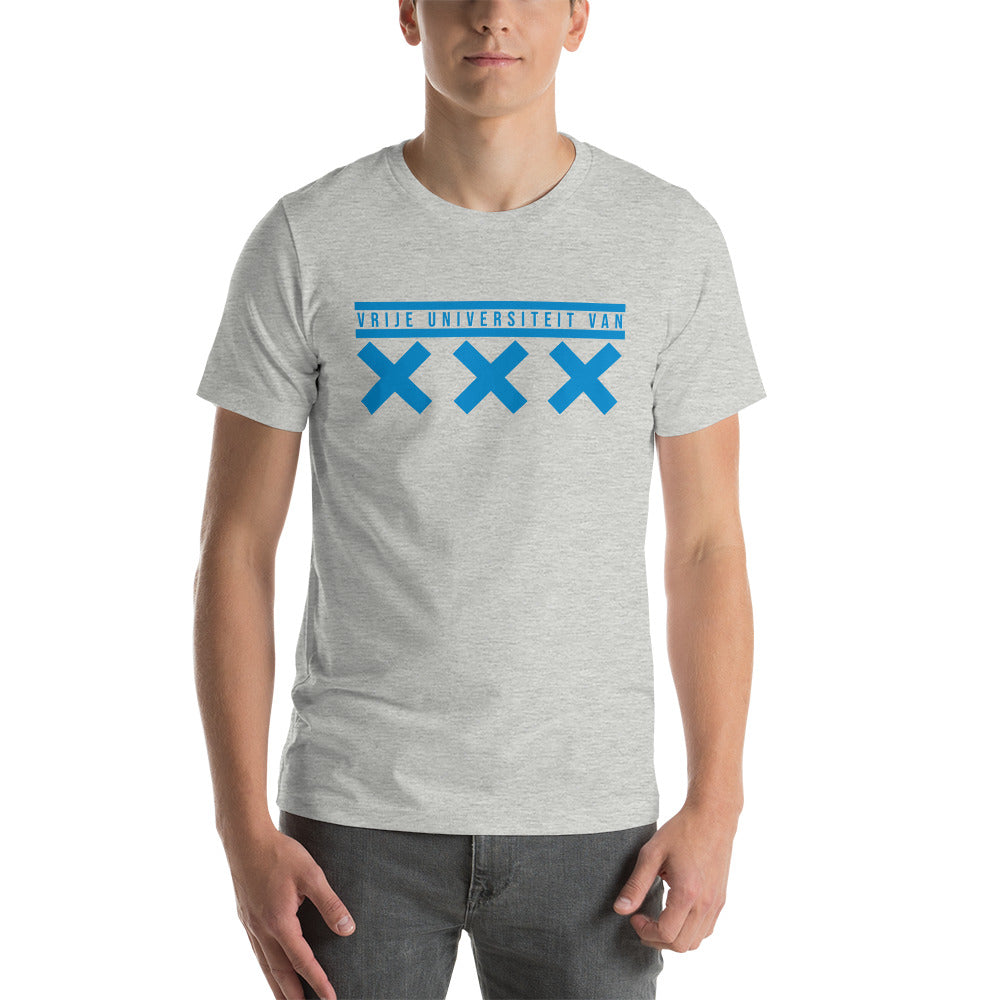 VU Amsterdam XXX Unisex Short Sleeve Bella+Canvas T-Shirt