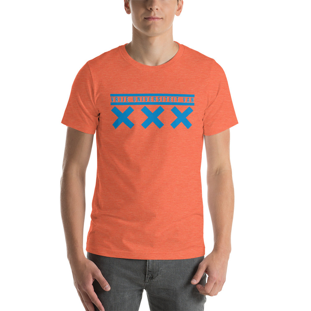 VU Amsterdam XXX Unisex Short Sleeve Bella+Canvas T-Shirt