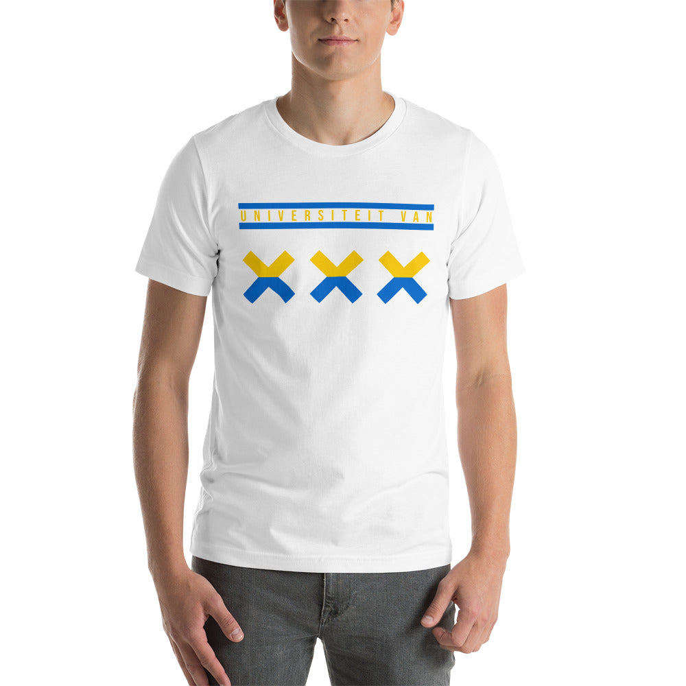 UvA XXX Ukraine Unisex Short Sleeve Bella+Cotton T-Shirt