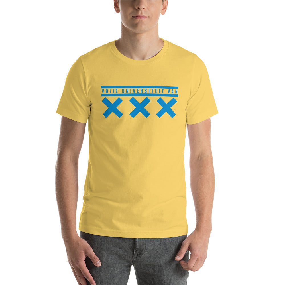 VU Amsterdam XXX Unisex Short Sleeve Bella+Canvas T-Shirt