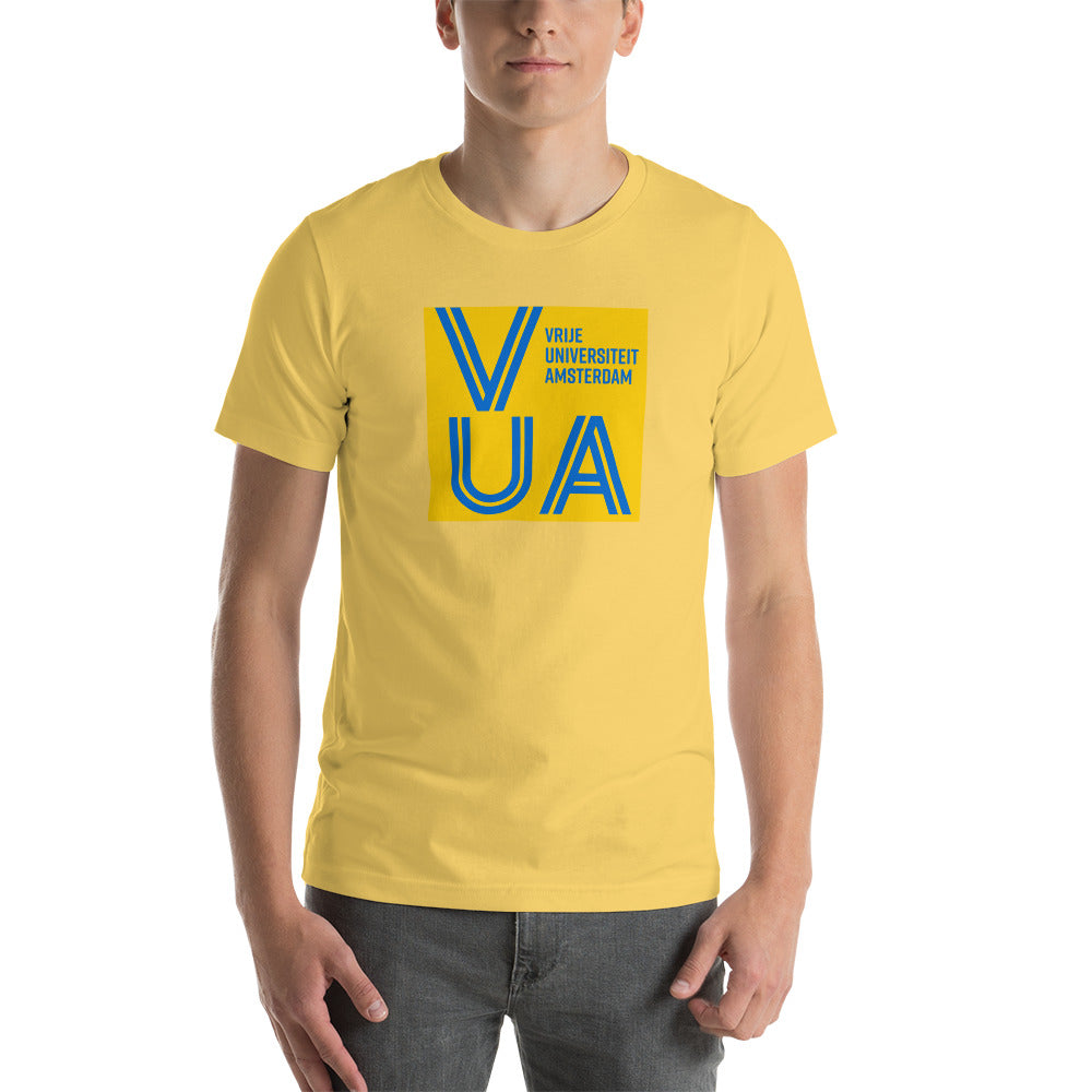 VU Amsterdam Rift Ukraine Unisex Short Sleeve Bella+Cotton T-Shirt