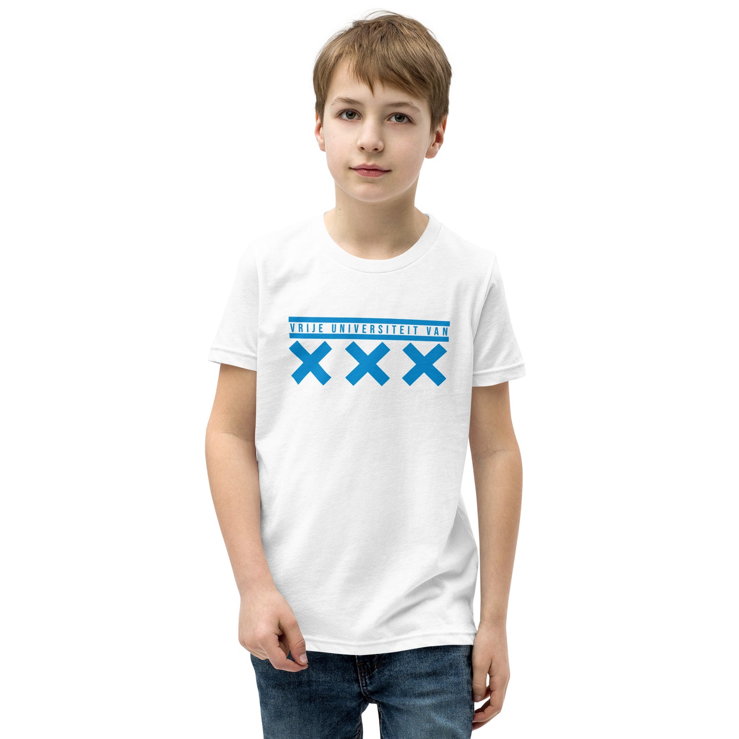 VU Amsterdam XXX Youth Short Sleeve Bella+Canvas T-Shirt